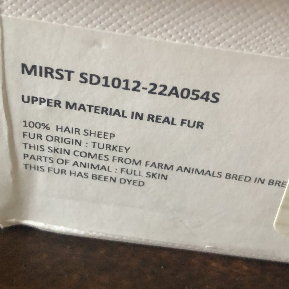 Isabel Marant Mirst Shearling Slide $890 - Picture 13 of 16